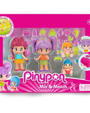 PinyPon New look (pack 4 figuras)